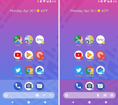 Dow load Action Launcher Apk for changing the Appearance of your Phone