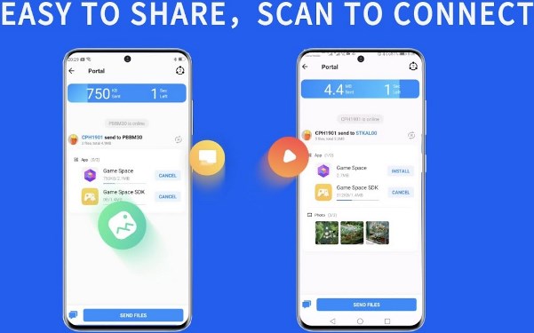 Sharing Files With ShareMe Apk Android App - Share Android Files Between Two Phones