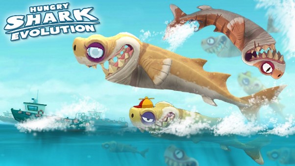 Hungry Shark Evolution Apk Game for Android Gamers to Play as a Shark